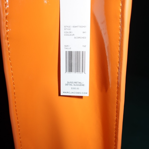 Authentic Marc Jacobs Mini Grind Tote New with Tags Scorched Color - Picture 10 of 11